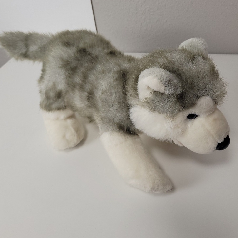 Build A Bear WWF Gray Wolf Plush 2009 Retired Wildlife Stuffed Animal